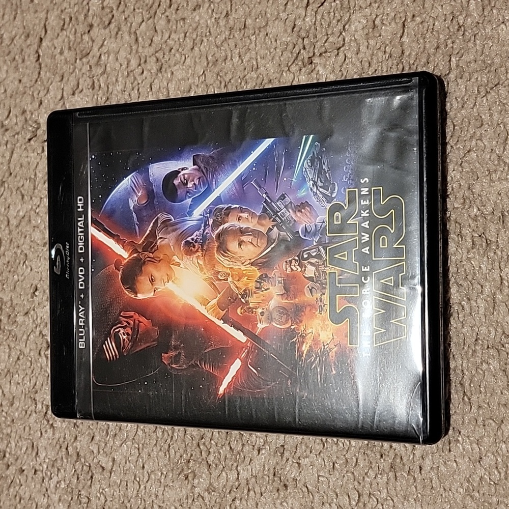 Star Wars The Force Awakens Blu-Ray DVD Digital HD